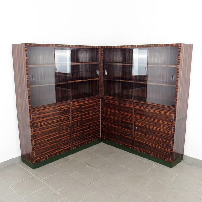 Makassar bookcases - 2 pieces
