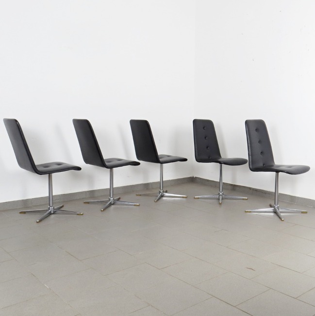 Swivel chairs - 5 pieces