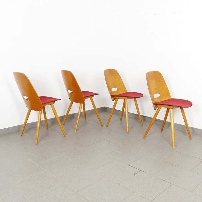 Židle - František Jirák (4 kusy)