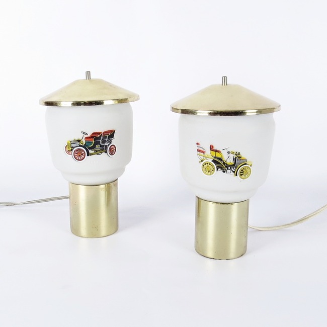 Table lamps - Kamenický Šenov (pair)