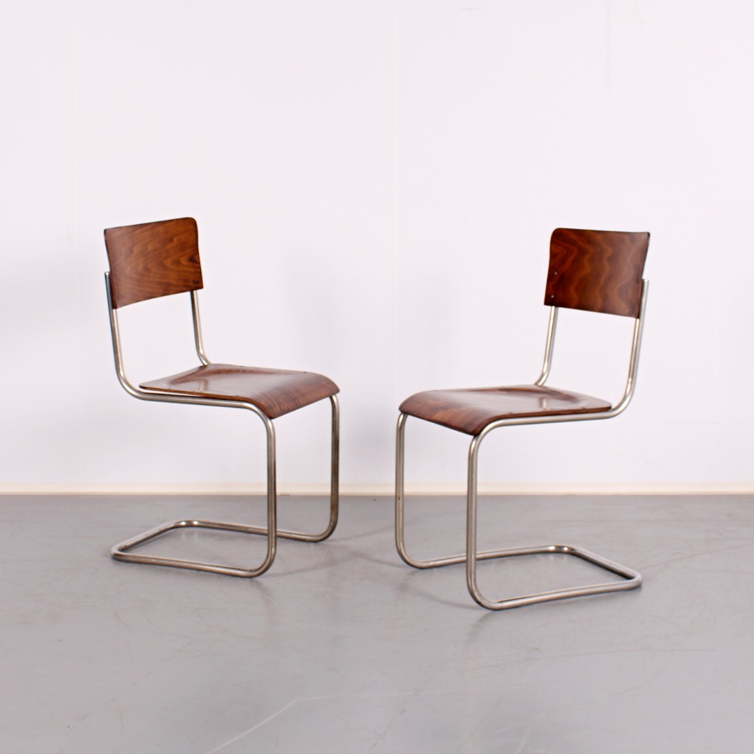 Tubular chairs - Mart Stam (pair) obrazek