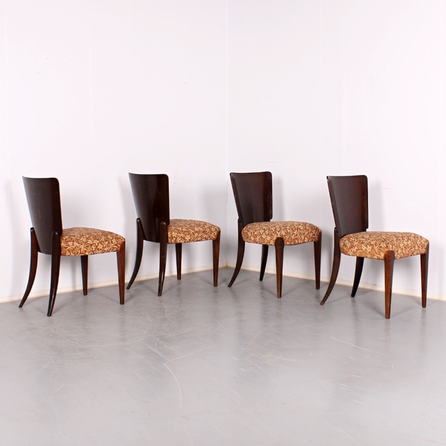 Chairs - Jindřich Halabala (4 pieces)