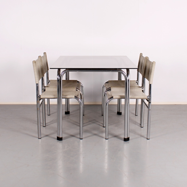 Dining table and chairs - Viliam Chlebo