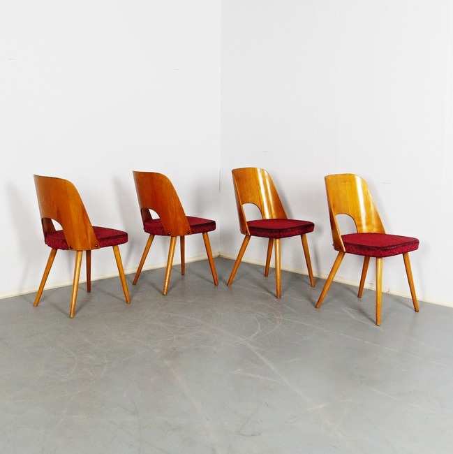 Židle - Oswald Haerdtl (4 kusy)