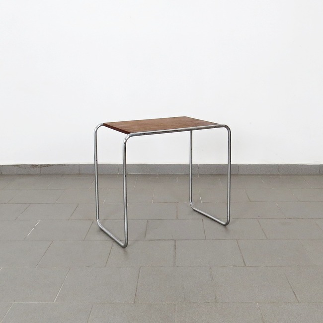 Trubkový hnízdový stolek - Marcel Breuer