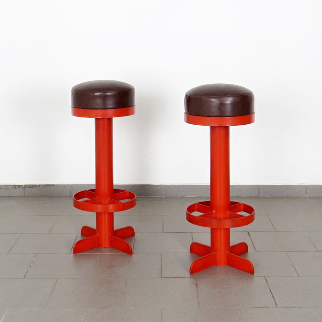 Swivel bar stools - 2 pieces